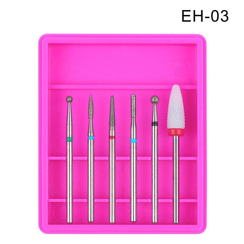 FMT024 Nail polisher manicure tool set 6 pieces