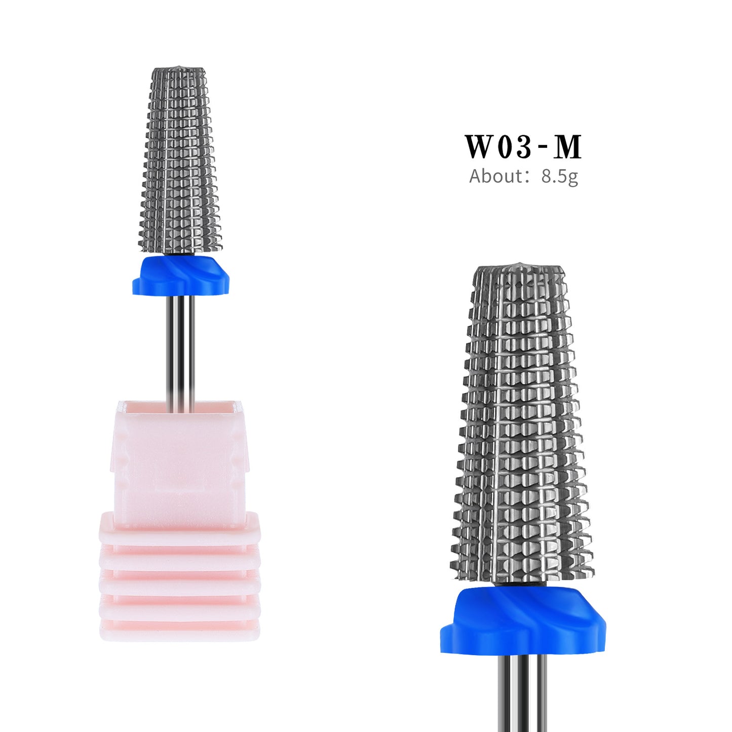 FMT017 New manicure five-in-one tungsten steel grinding head quick-release nail polish remove dead skin high-quality universal 5-in-1