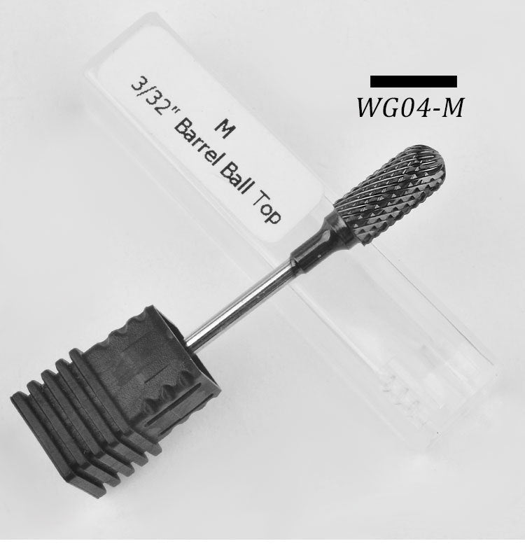 FMT013 Electroplating alloy black tungsten steel drill bits Nail grinding and polishing machine drill bits