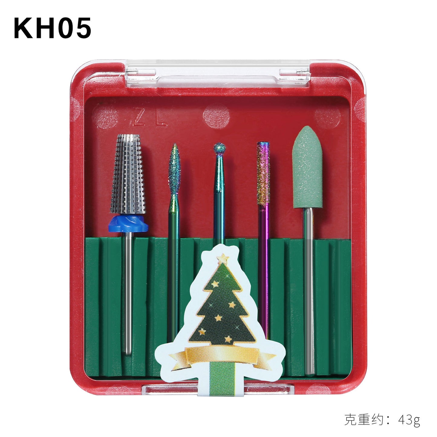 FMT029 New Christmas Drill Bits Set Tungsten Steel Drill Bits Two-way Armor Removal Polishing Set