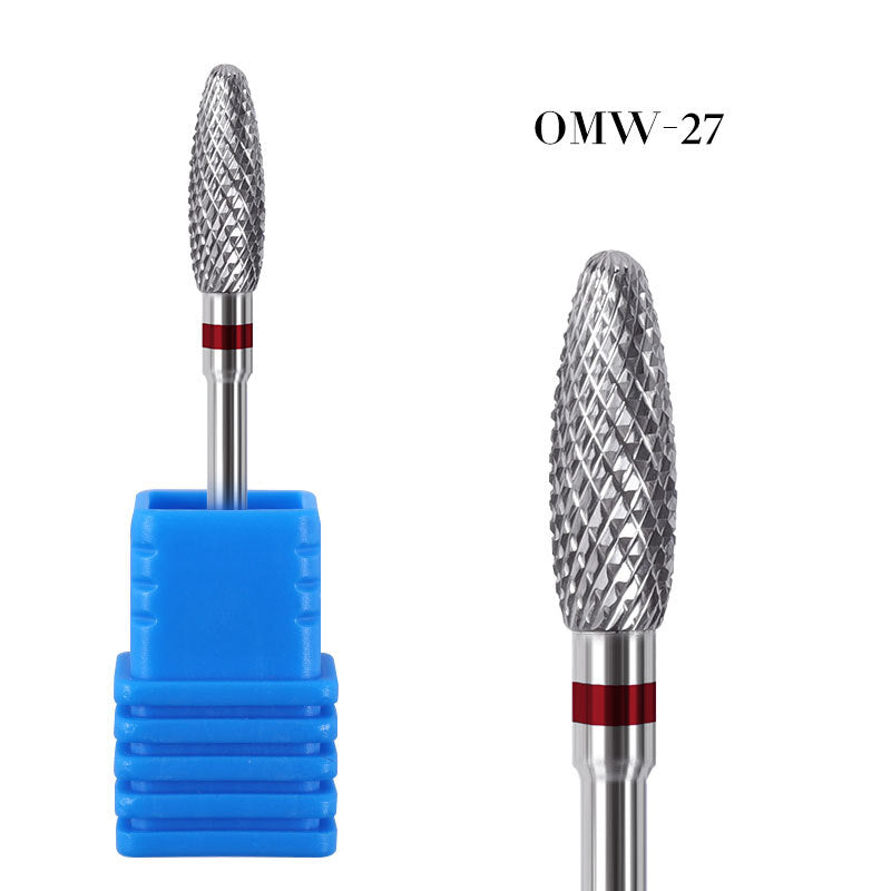 FMT008 Vacuum manicure Tungsten steel Drill Bits Polishing nail removal