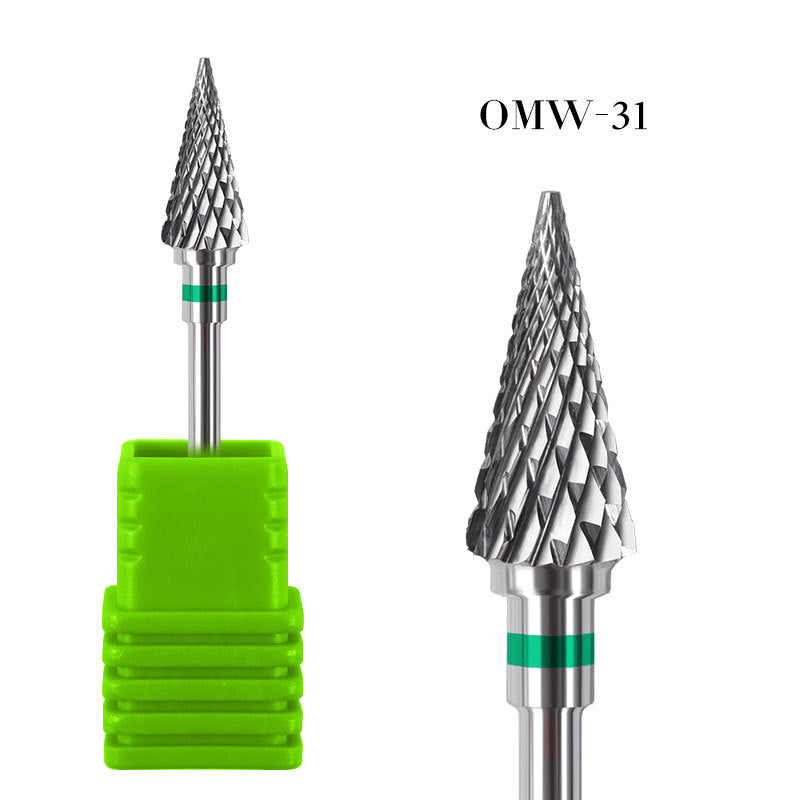 FMT008 Vacuum manicure Tungsten steel Drill Bits Polishing nail removal