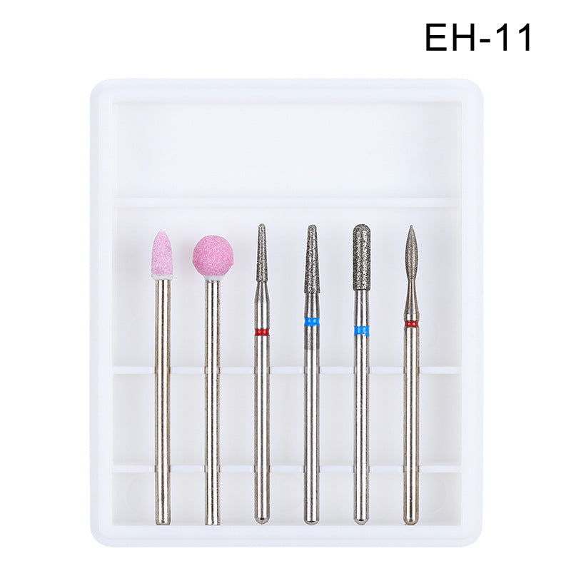 FMT024 Nail polisher manicure tool set 6 pieces