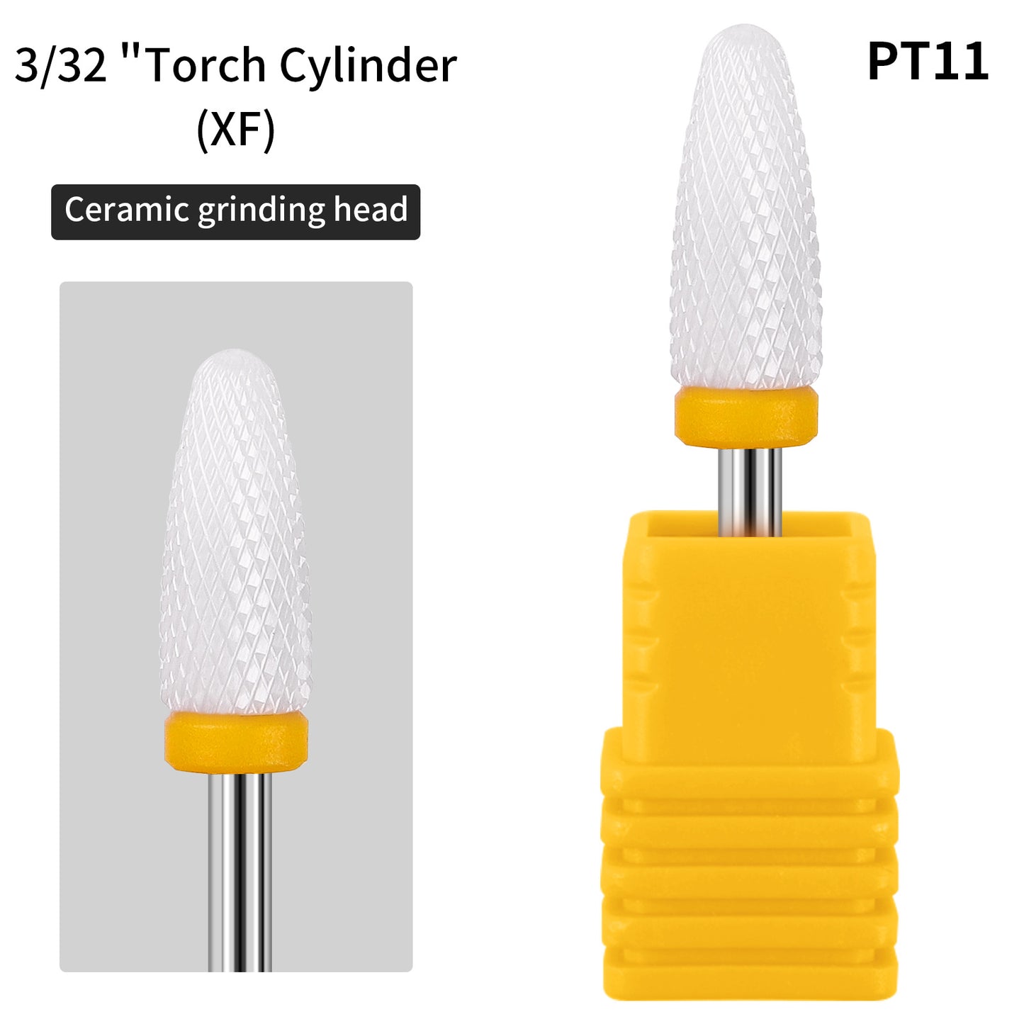 FMT001 Ceramic grinding head Replacement head Armour removal polishing head Peeling sander