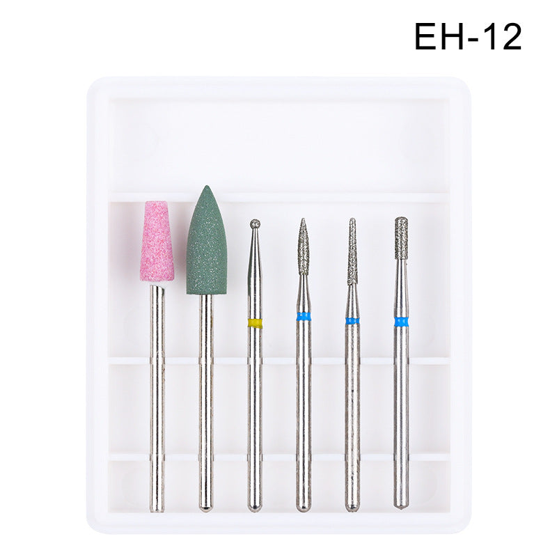 FMT024 Nail polisher manicure tool set 6 pieces