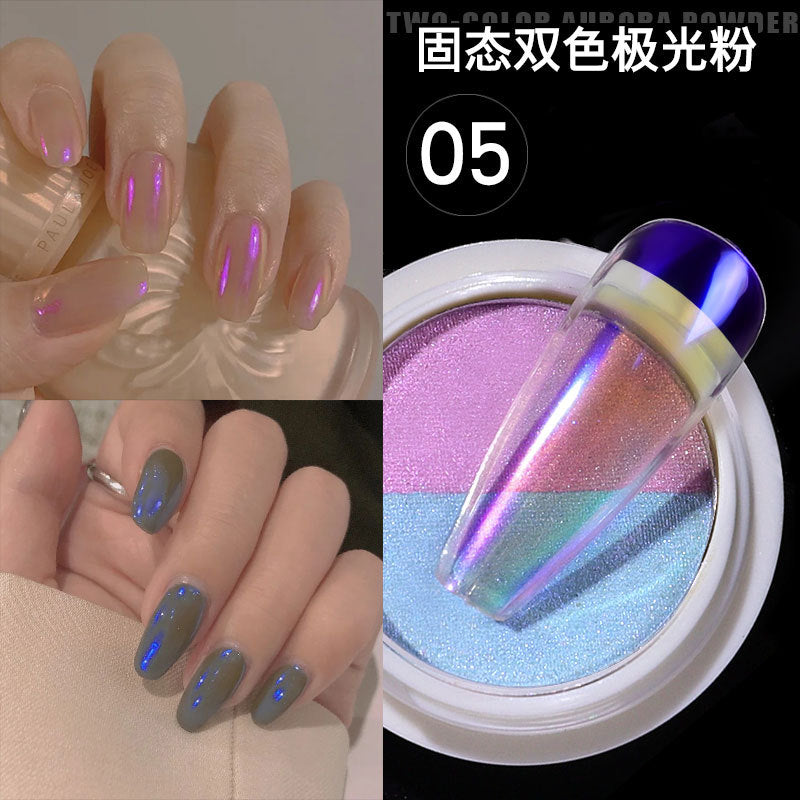 FSMB003 Manicure nail decoration, boxed, cellophane manicure laser aurora colorful cellophane