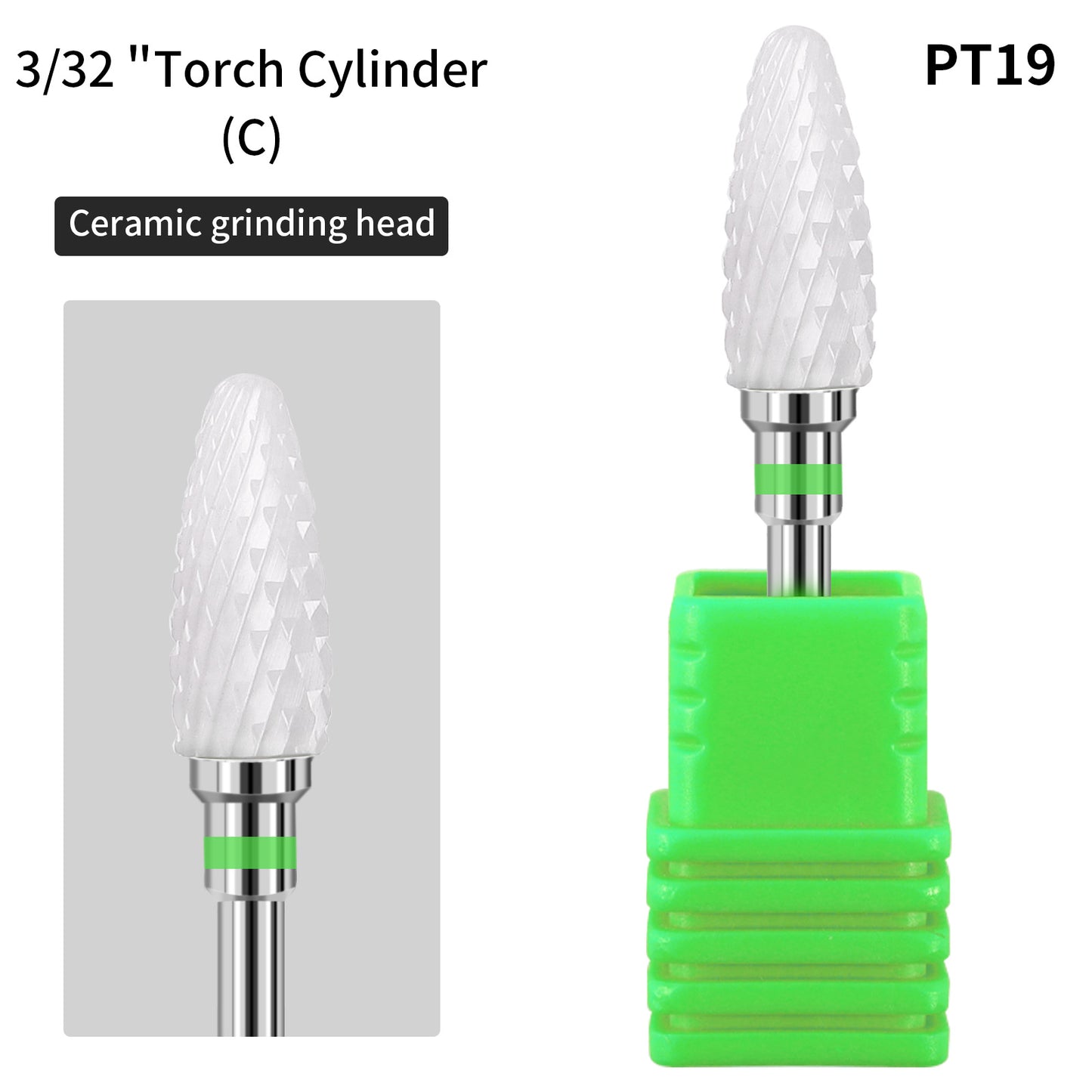 FMT001 Ceramic grinding head Replacement head Armour removal polishing head Peeling sander