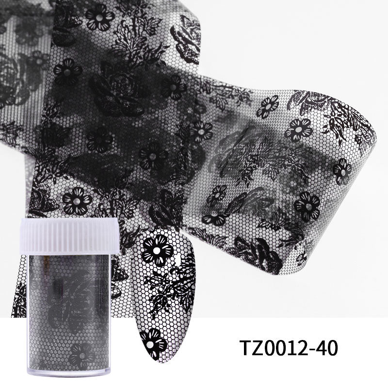 FSMA003 Nail Art Transfer Paper, Ink Smudge Nail, Marble Pattern, Cloud Starry Sky, 100cm